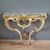 Lacquered console table