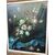 Signed painting with flowers