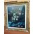 Signed painting with flowers