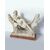 Scultura donna su amaca - inizio Novecento