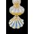 'Cordonato oro' glass lamp. Barovier & Toso. Murano.