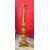 Gilded wooden candlestick