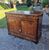 Pair of Bolognese sideboards, 1830, Charles X style in walnut briar