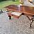 Large Tuscan Refectory Table from the 1800s in Walnut