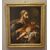 OLIO SU TELA DEL  600 SAN GIUSEPPE CON BAMBINO-VENETO