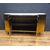 Vintage Gold Steel Credenza with Marble Top