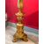 Gilded wooden candlestick