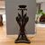 Ebonized Wood Side Table with Dragons: A 19th Century Treasure
