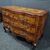 Elegant 18th-century Emilian chest of drawers in walnut and olive wood