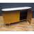 Vintage Gold Steel Credenza with Marble Top