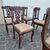 SET COMPLETO DI 6 SEDIE IN NOCE DELL’800