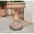 Pair of 20th-century stoups in Verona pink marble