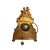 Orologio da tavolo Stile Luigi XIV in Bronzo Dorato - XIX secolo