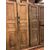 pts556 n. 3 doors in walnut &#39;800, Piedmont, h 234 x 106 cm width.