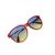 YVES SAINT LAURENT Occhiali da Sole Vintage in Acetato Col. Rosso