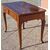 Piedmontese small table / desk in solid walnut, 18th century