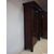 LIBRERIA A DUE PORTE IN MOGANO CON COLONNE PIENE STILE IMPERO EPOCA PRIMI 800 cm L148xP45xH228