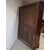 LIBRERIA A DUE PORTE IN MOGANO CON COLONNE PIENE STILE IMPERO EPOCA PRIMI 800 cm L148xP45xH228