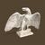 Scultura raffigurante aquila