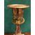 Coppia di candelabri in bronzo