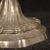 Coppia di candelabri italiani in metallo argentato del XX secolo