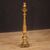 Lacquered and gilded torch holder from 19th century