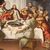 Antique Flemish painting Last Supper from 16th century