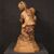 Scultura austriaca in terracotta vaso del XX secolo