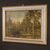 Italian painting signed and dated 1939 woodland landscape