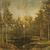 Italian painting signed and dated 1939 woodland landscape