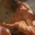 Italian painting from the 17th century, bacchanal of cherubs