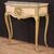 Italian lacquered console from the mid-20th century