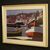 Signed Italian seascape painting from the 20th century
