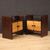 Pair of Art Deco style bedside tables