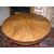 tav099 round table in basket with inlay, mis. diameter 75.5 cm 127 h