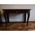 CONSOLE -TAVOLINO STILE IMPERO IN PIUMA DI MOGANO EPOCA 800 cm L116xP47xH79