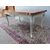 GRANDE TAVOLO A TIRO IN NOCE LACCATO STILE PROVENZALE   cm L163xP98xH76  aperto cm 253