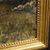 Ancient painted Italian landscape with hunter dated 1899     
