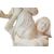 SCULTURA IN ALABASTRO - "DONNA CON BAMBINO" - XIX SEC.
