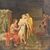 QUADRI ANTICHI, MITOLOGIA GRECA, PARIDE ED ELENA CON AFRODITE, OLIO SU TELA, OTTOCENTO. (QM245)