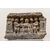 Scultura in scisto con Buddha seduto fra i devoti - Arte Gandhara - II/III secolo d.c.