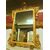 specc124 large sculpted and gilded mirror, h 210 x 135 cm wide     