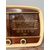 Antica radio a valvole, anni '50, 47x30x18cm Minerva