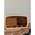 Antica radio a valvole, anni '50, 47x30x18cm Minerva