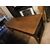 tav123 tavolo rustico con cassettone, mis. cm 225 x 80 x h 82