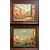 Pair of oil on canvas paintings depicting Venetian views. E. Zeno (Eugenio Bonivento, Chioggia 1880- Milan 1956).