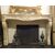 chp278 Burgundy stone fireplace, larg. 170 cm xh 107, p.46     