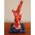 Mediterranean red coral sculpture