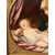 Guido Reni (Bologna 1575 - Bologna 1642) seguace di - Madonna con Bambino.