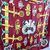 HERMES Foulard Vintage in Seta Col. Bordeaux Ferronnerie
